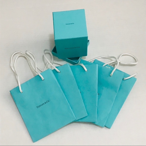 Tiffany & Co. Handbags - 🌸3/$25🌸 Tiffany & Co. Perfume box and 5 small bags lot